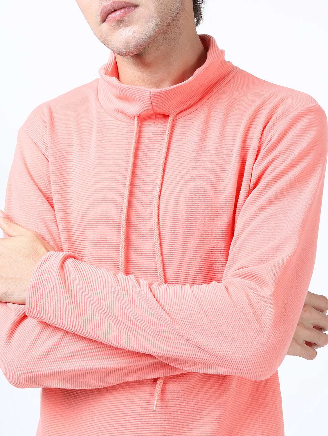 men solid long sleeve regular fit t-shirt - 21488108 -  Standard Image - 4