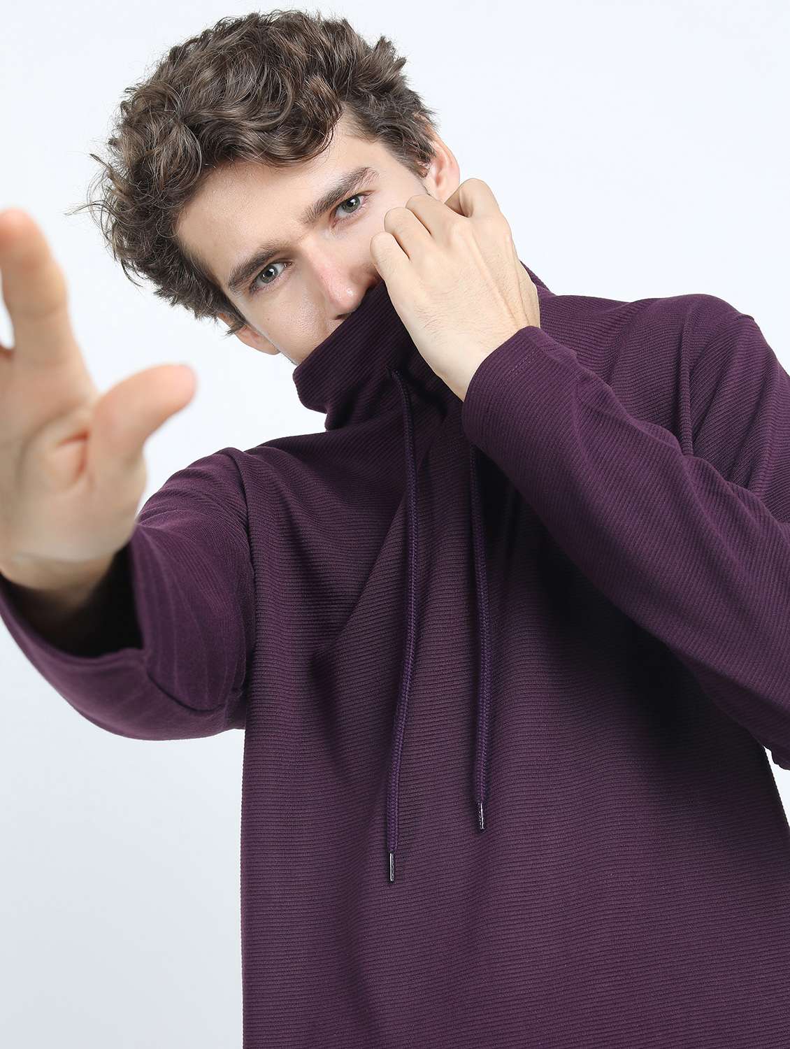 men solid long sleeve regular fit t-shirt - 21488109 -  Standard Image - 4