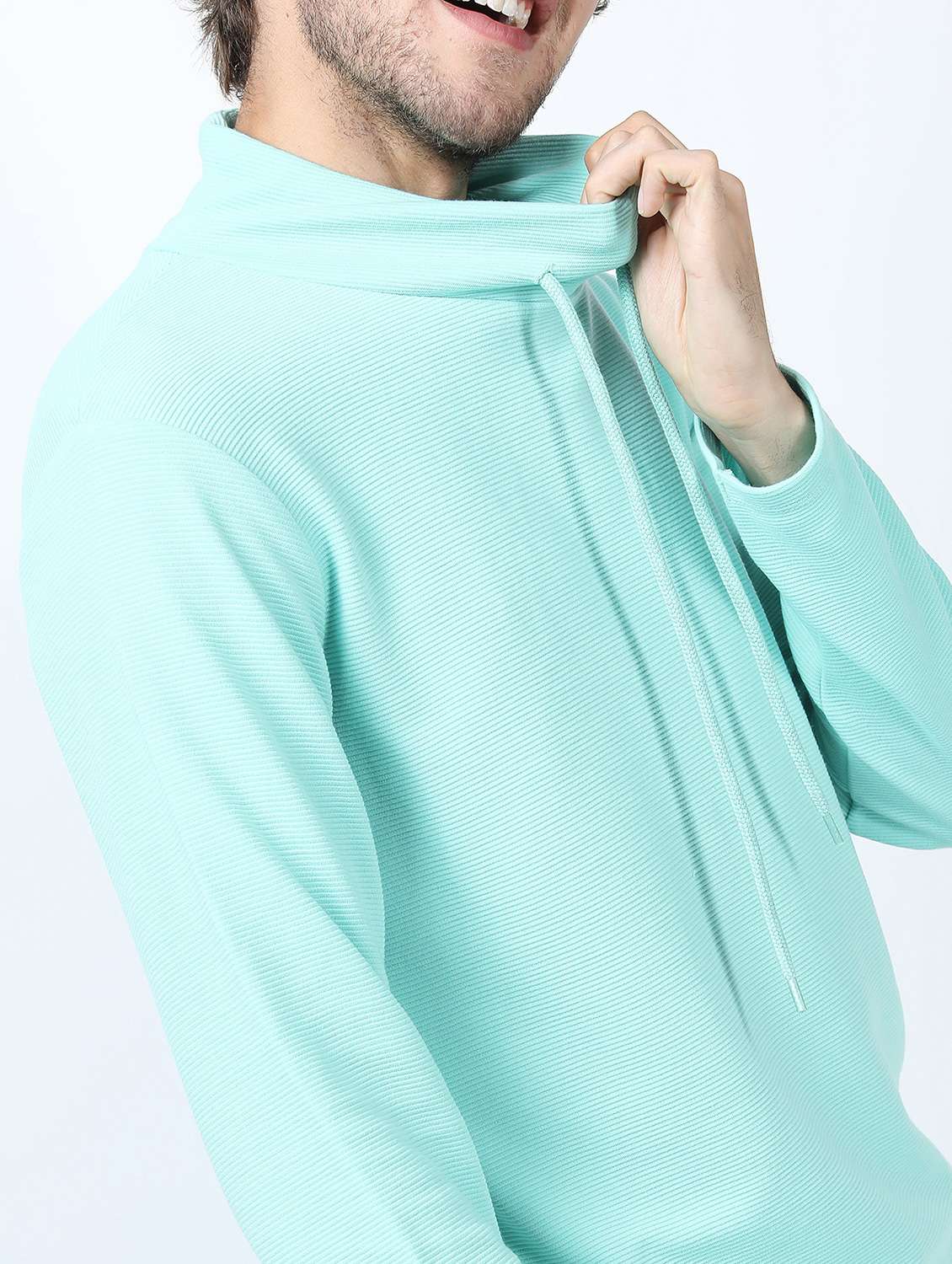 men solid long sleeve regular fit t-shirt - 21488111 -  Standard Image - 4