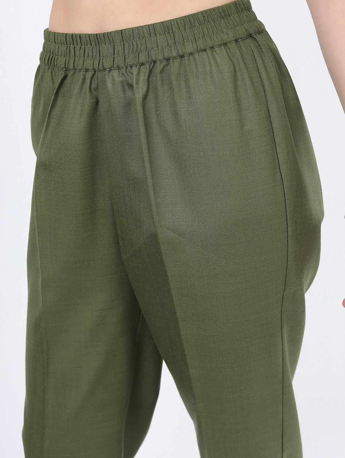 women green kurta pant set with dupatta - 21488386 - Standard Image - 4