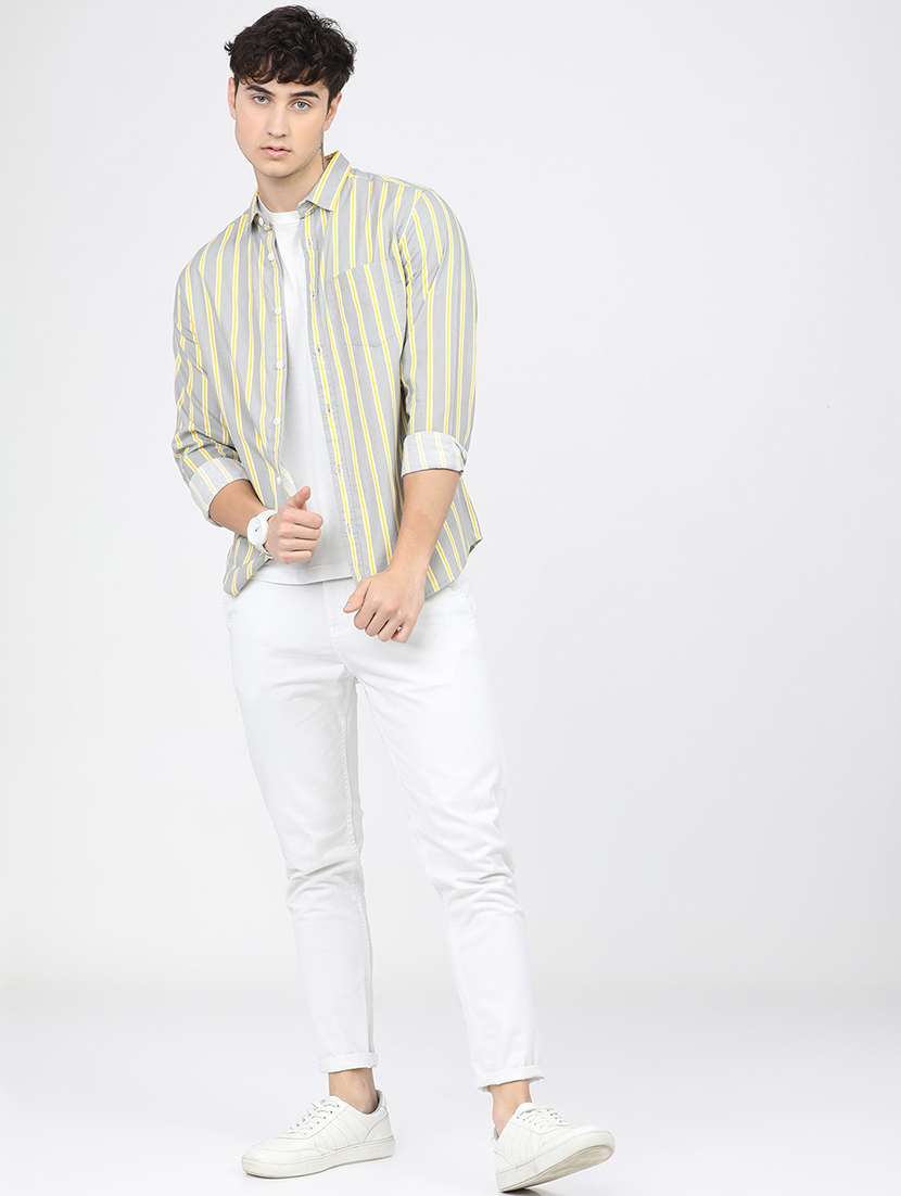 men striped casual shirt - 21488503 -  Standard Image - 4