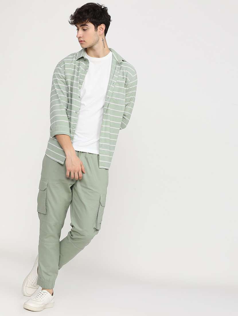 men striped casual shirt - 21488520 -  Standard Image - 4