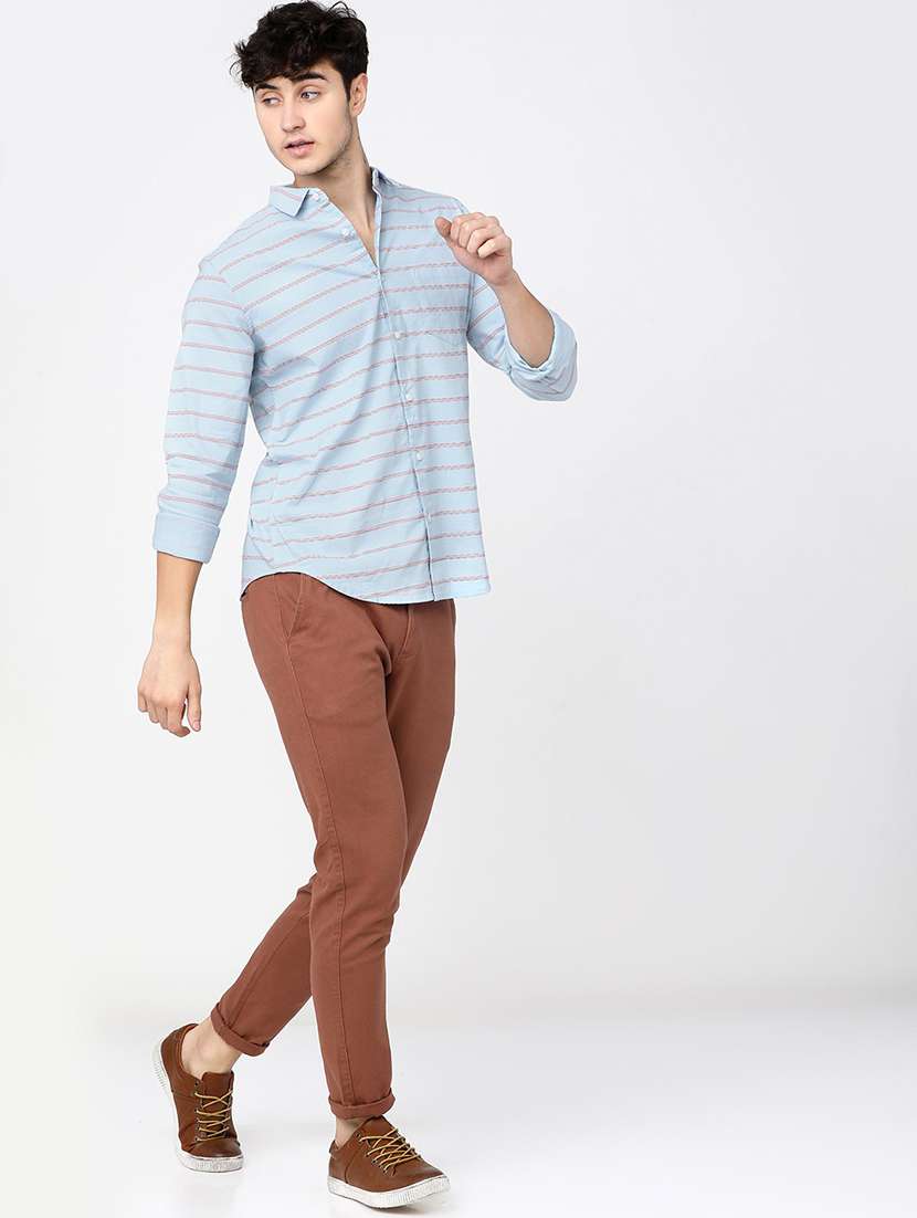 men striped casual shirt - 21488523 -  Standard Image - 4