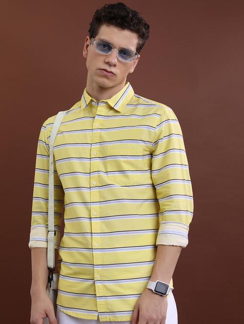 men striped casual shirt - 21488615 -  Standard Image - 0