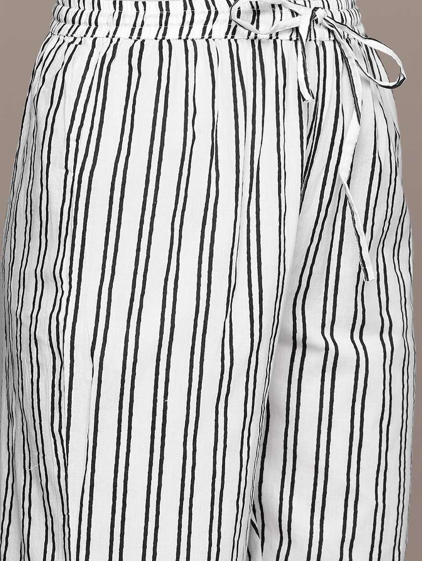 women white printed co-ord set - 21489111 -  Standard Image - 4