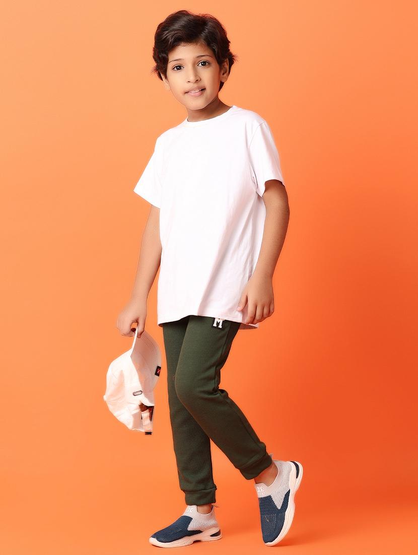 boys green solid pyjamas - 21490059 - Standard Image - 4