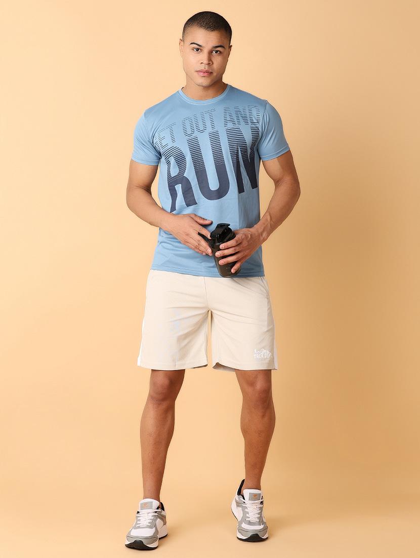 men solids mid rise shorts - 21490093 - Standard Image - 4