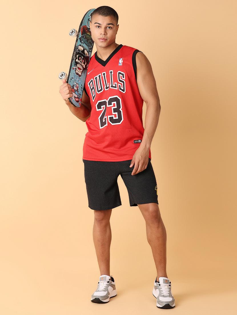 men black solid shorts - 21490135 - Standard Image - 4