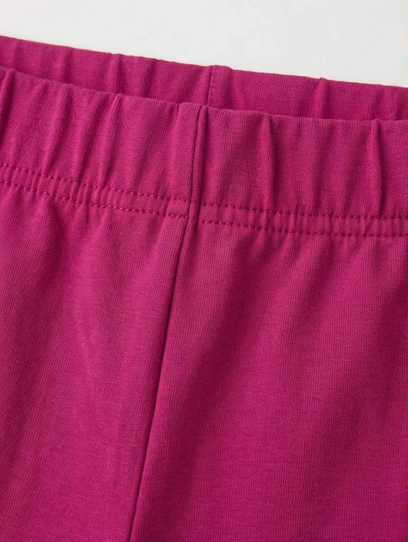 women solid mid rise ankle length leggings - 21490305 -  Standard Image - 4