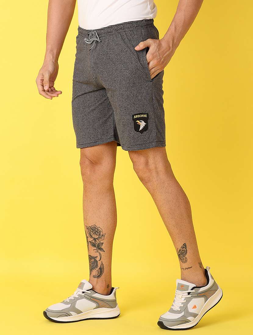 men mid-rise stripes short - 21490645 -  Standard Image - 1