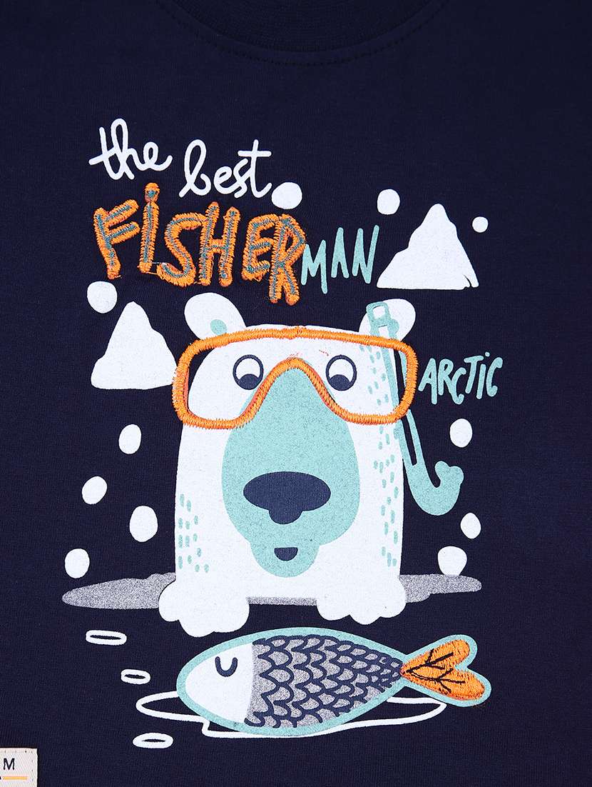 boy printed t-shirt and short set  - 21490978 -  Standard Image - 4