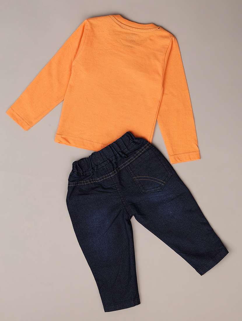 kids printed full length twin set - 21491189 -  Standard Image - 1