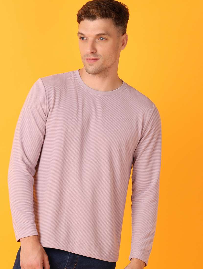 men round neck solid t-shirt - 21491315 -  Standard Image - 1