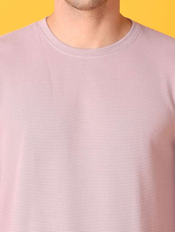 men round neck solid t-shirt - 21491315 -  Standard Image - 4