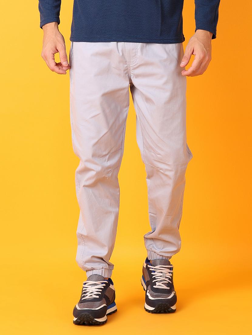 men mid-rise solid jogger - 21491358 -  Standard Image - 1