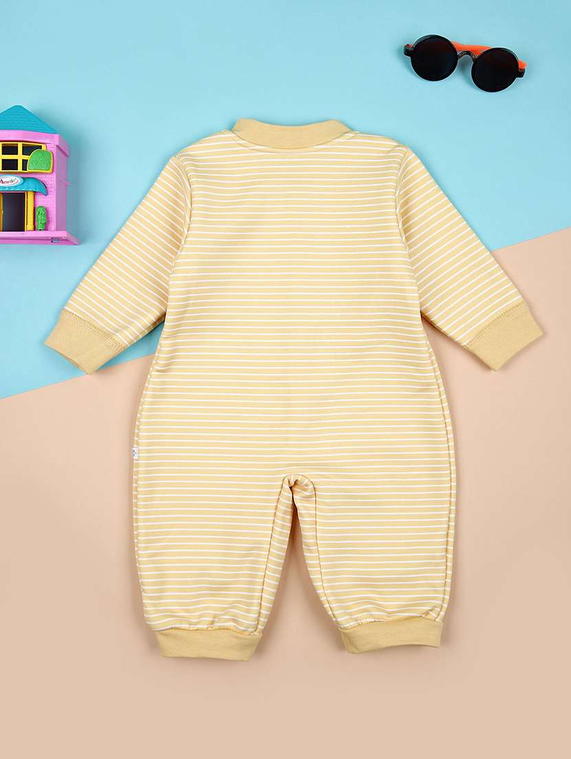 kids yellow printed full length romper - 21491592 -  Standard Image - 1
