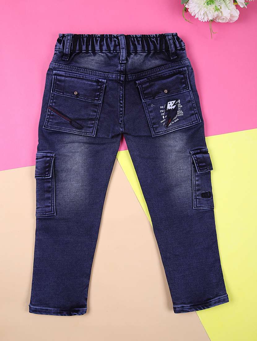 boys mid rise washed cargo - 21491681 -  Standard Image - 1