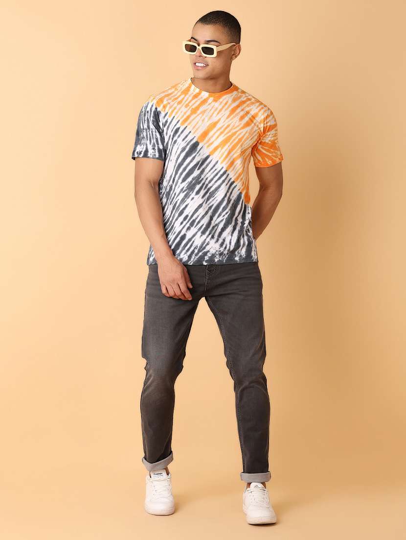 men mid rise plain jeans - 21491890 -  Standard Image - 4