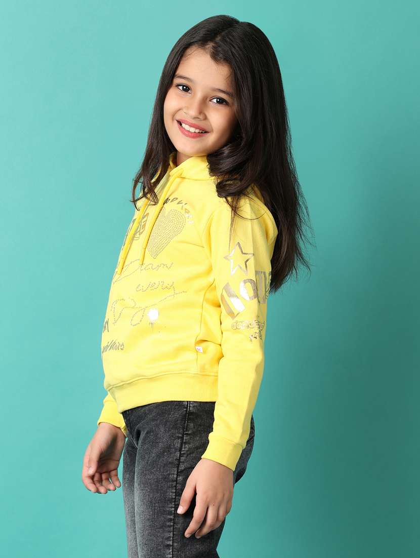 kids typography long sleeves sweatshirt - 21492314 -  Standard Image - 1