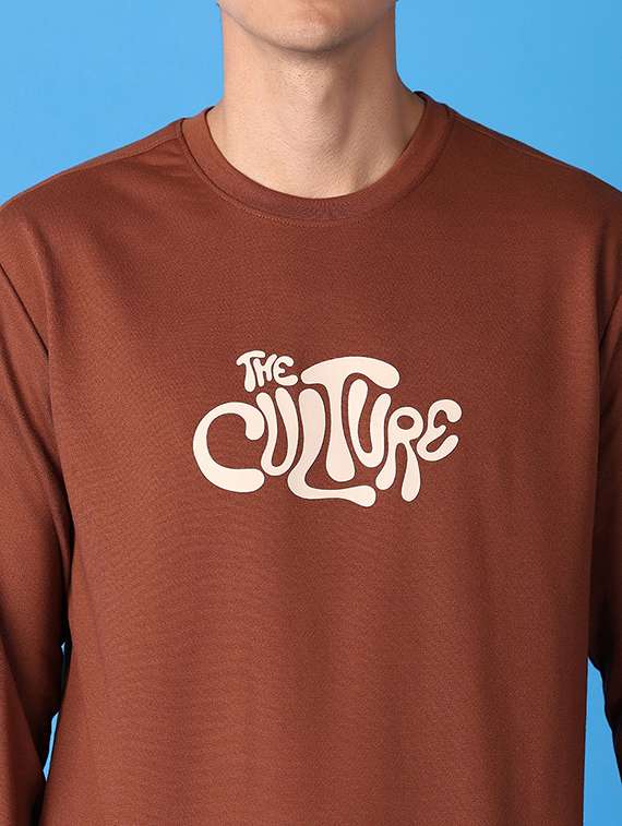 men long sleeve chest printed sweatshirt - 21492439 - Standard Image - 4