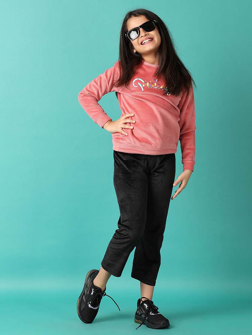 kids typography long sleeves sweatshirt - 21492494 -  Standard Image - 4