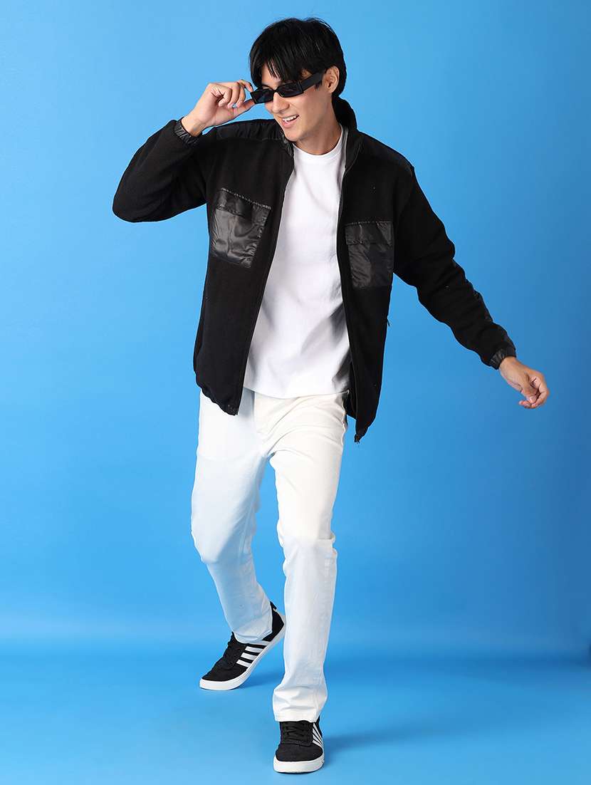 men long sleeves plain sweatshirt - 21492503 -  Standard Image - 4