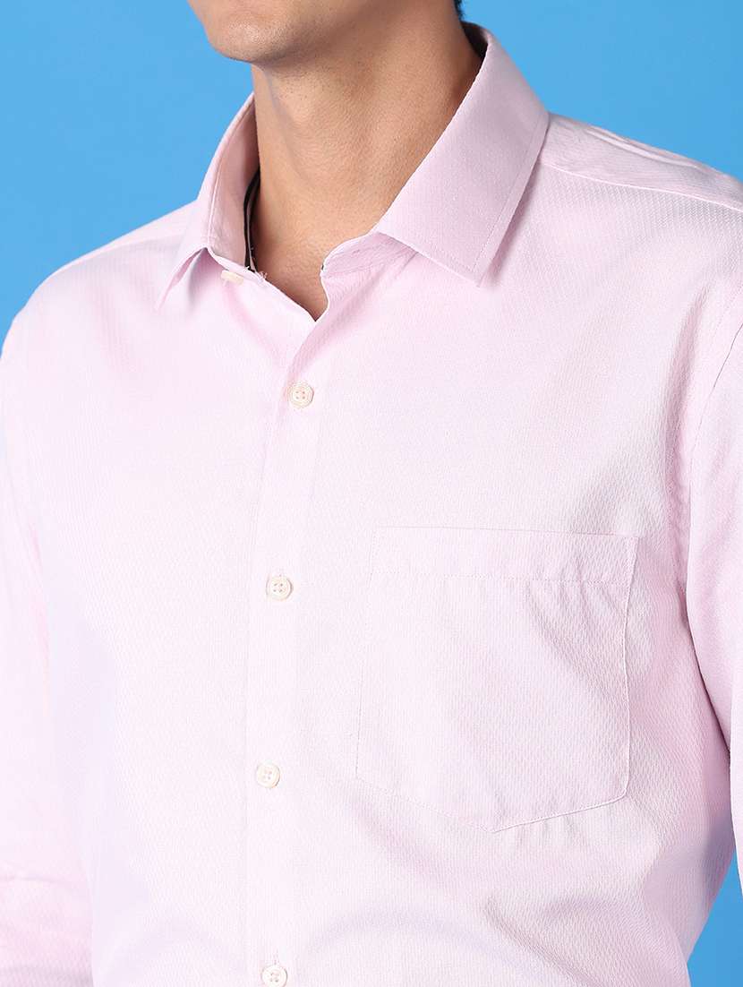 men self design long sleeves formal shirt - 21492828 -  Standard Image - 4