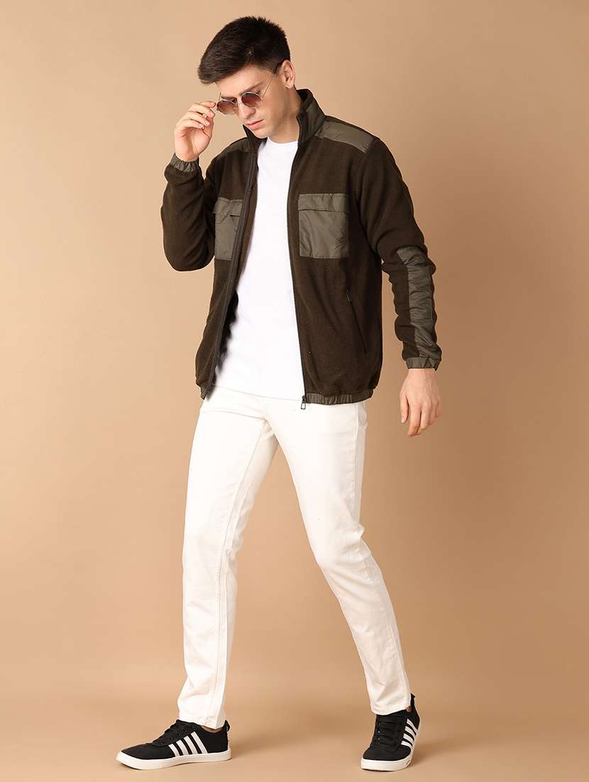 men long sleeves plain sweatshirt - 21492829 -  Standard Image - 4