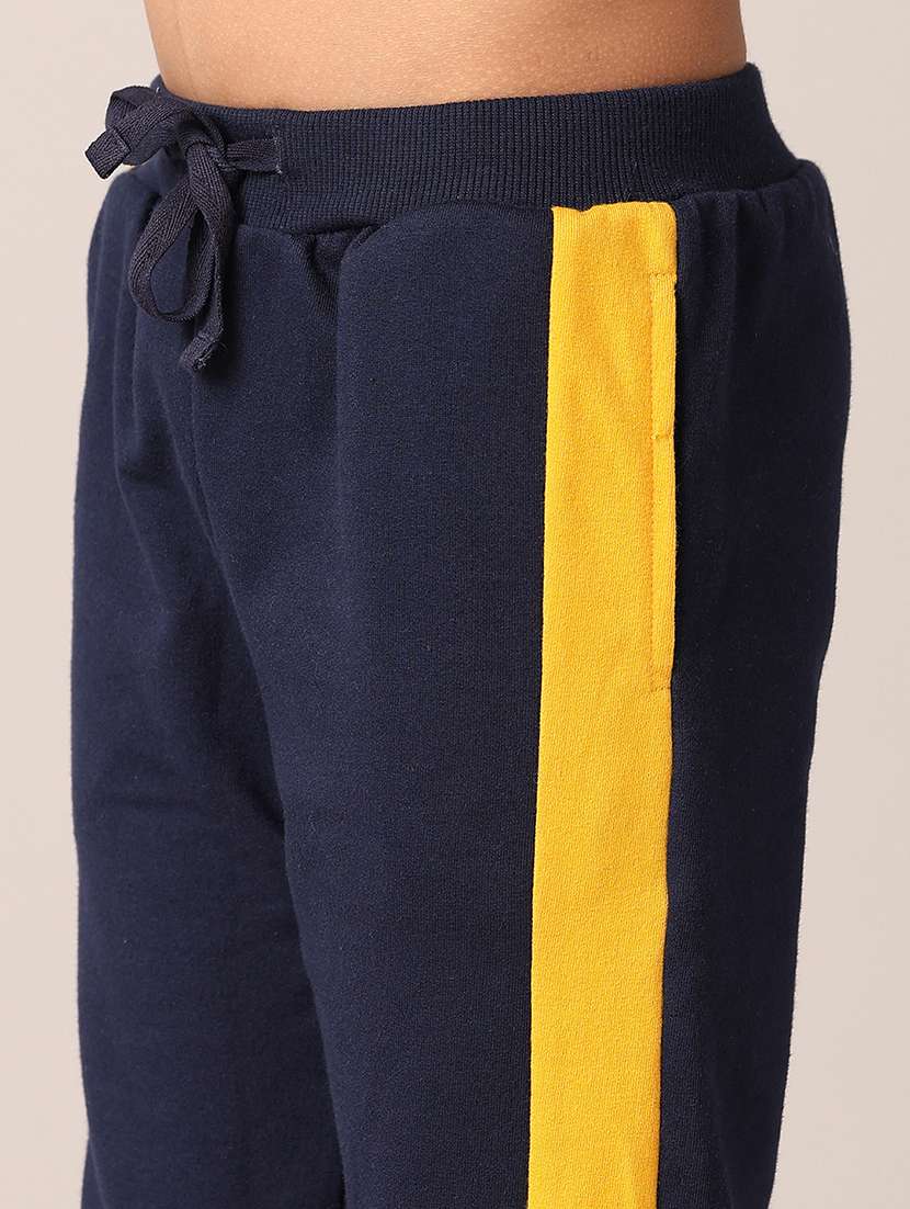 boys navy blue printed full length sets  - 21492842 -  Standard Image - 4