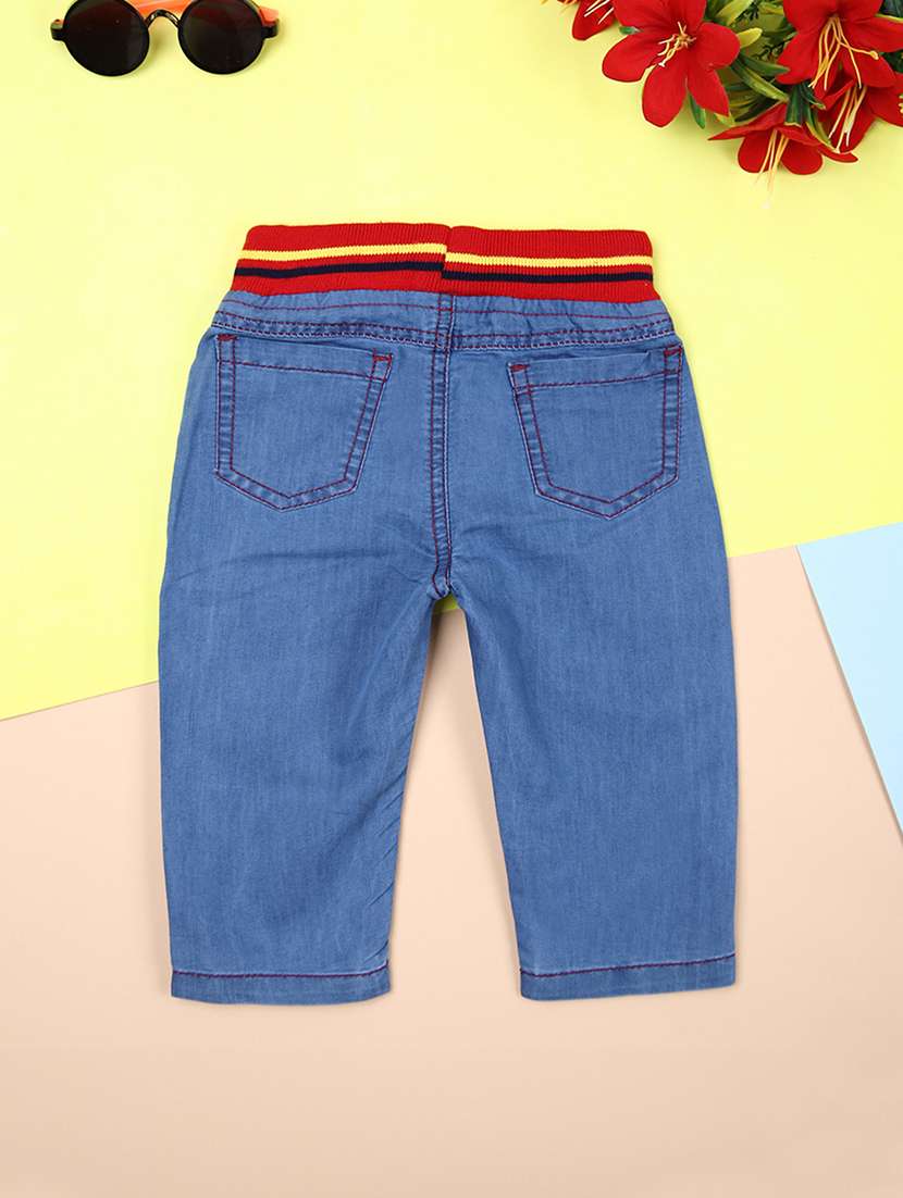 kids blue denim plain jean - 21492986 -  Standard Image - 1