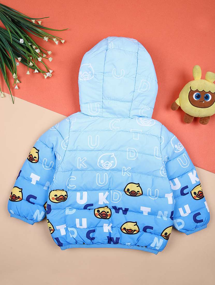 boys printed hooded bomber jacket - 21493185 -  Standard Image - 1