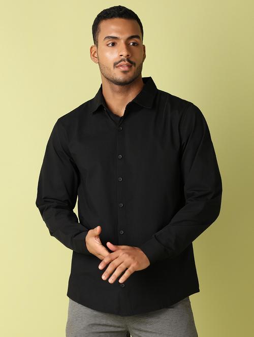 men solid collared shirt - 21493213 -  Standard Image - 0