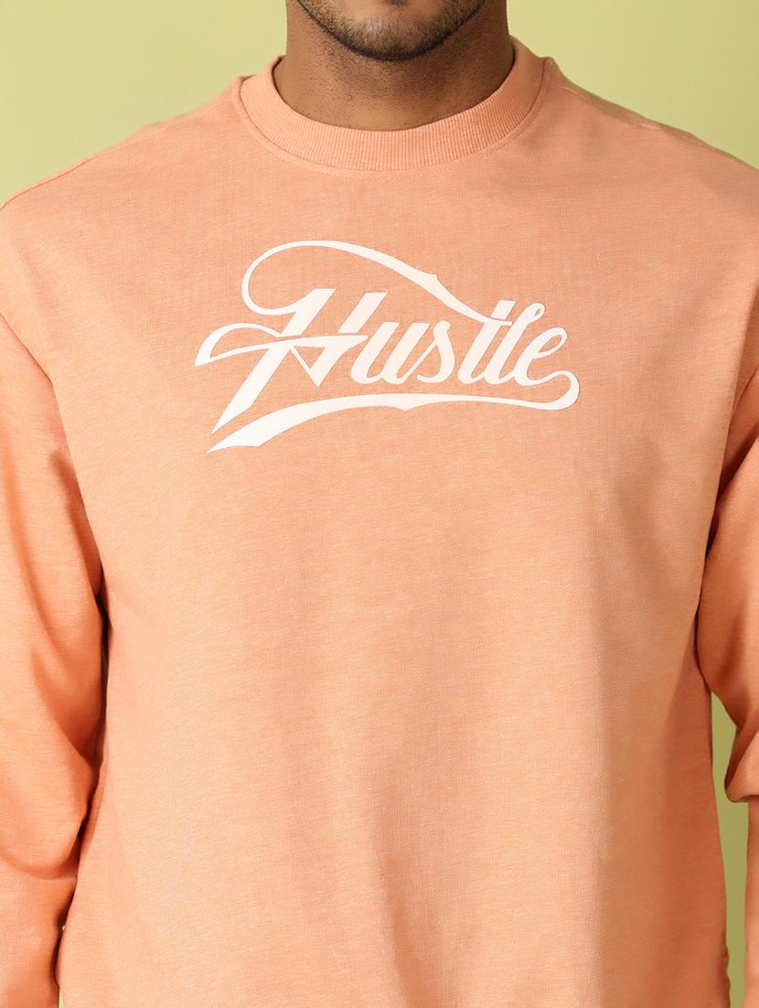 men long sleeve chest printed sweatshirt - 21493253 - Standard Image - 4