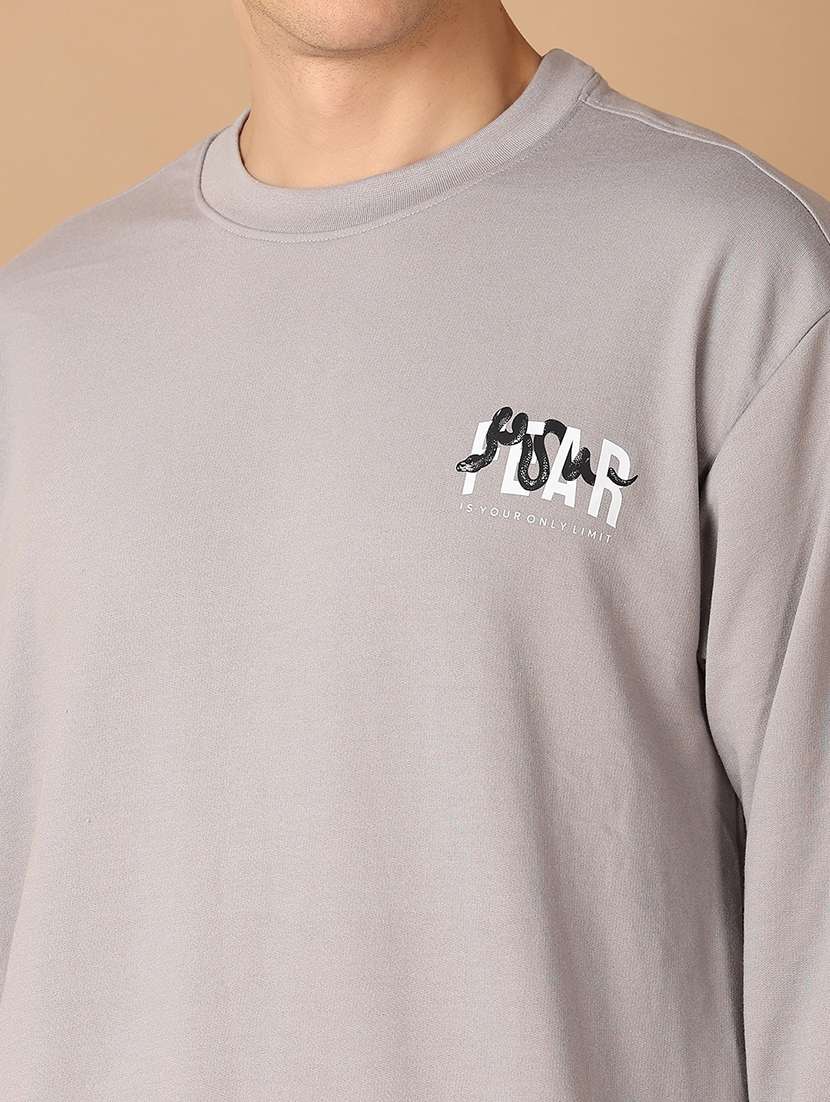 men round neck front & back print t-shirt - 21493482 - Standard Image - 4