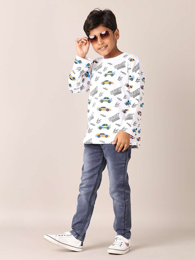 boys long sleeves printed t-shirt - 21493657 -  Standard Image - 4