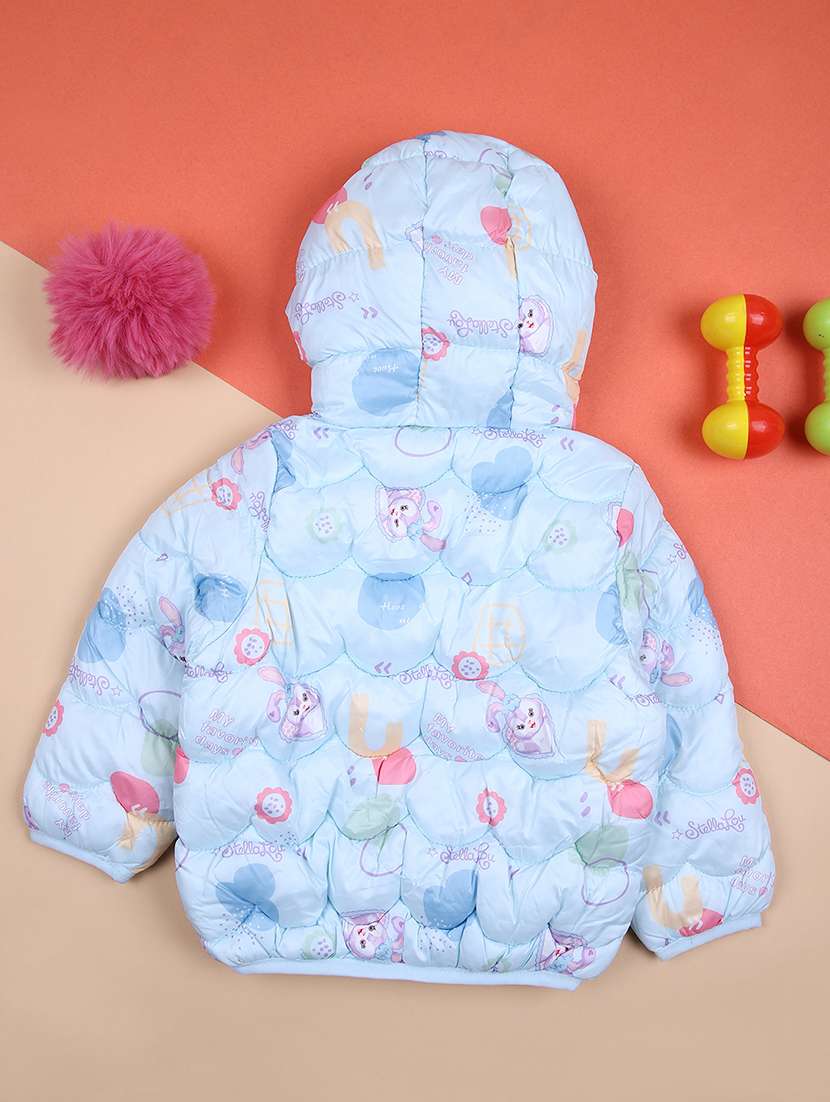 girls printed hoo - 21493989 -  Standard Image - 1