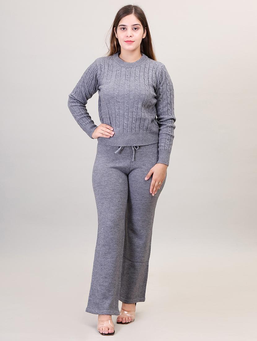 grey solid co-ord - 21494084 - Zoom Image - 0