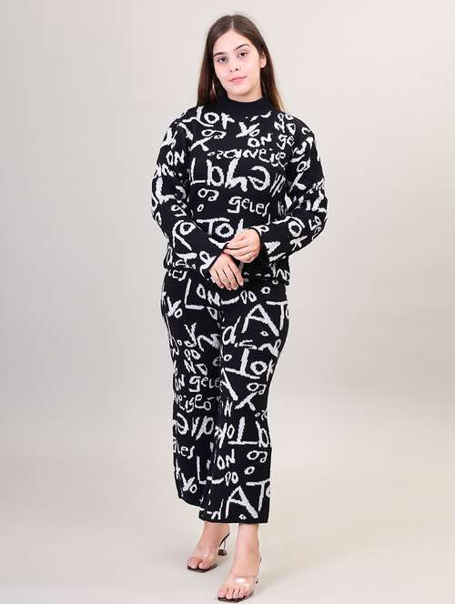 women full length self-designed co-ord set - 21494109 -  Standard Image - 0