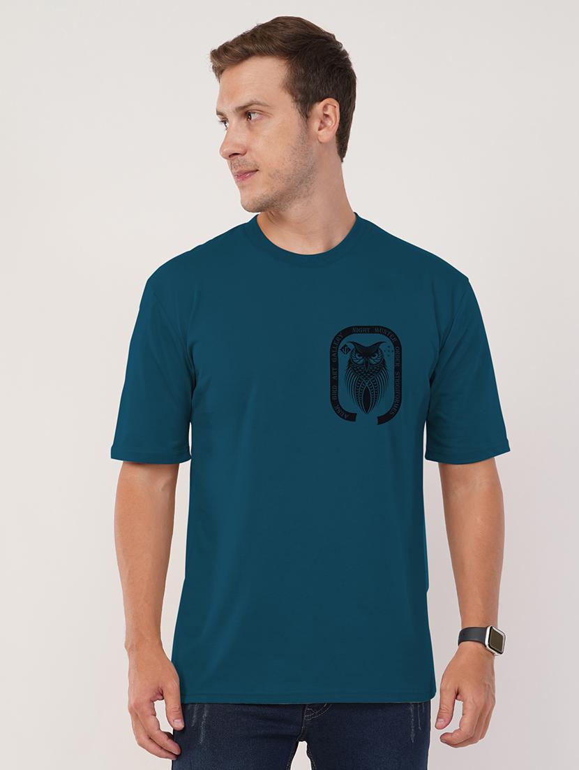 men round neck oversized t-shirt - 21494137 - Standard Image - 1