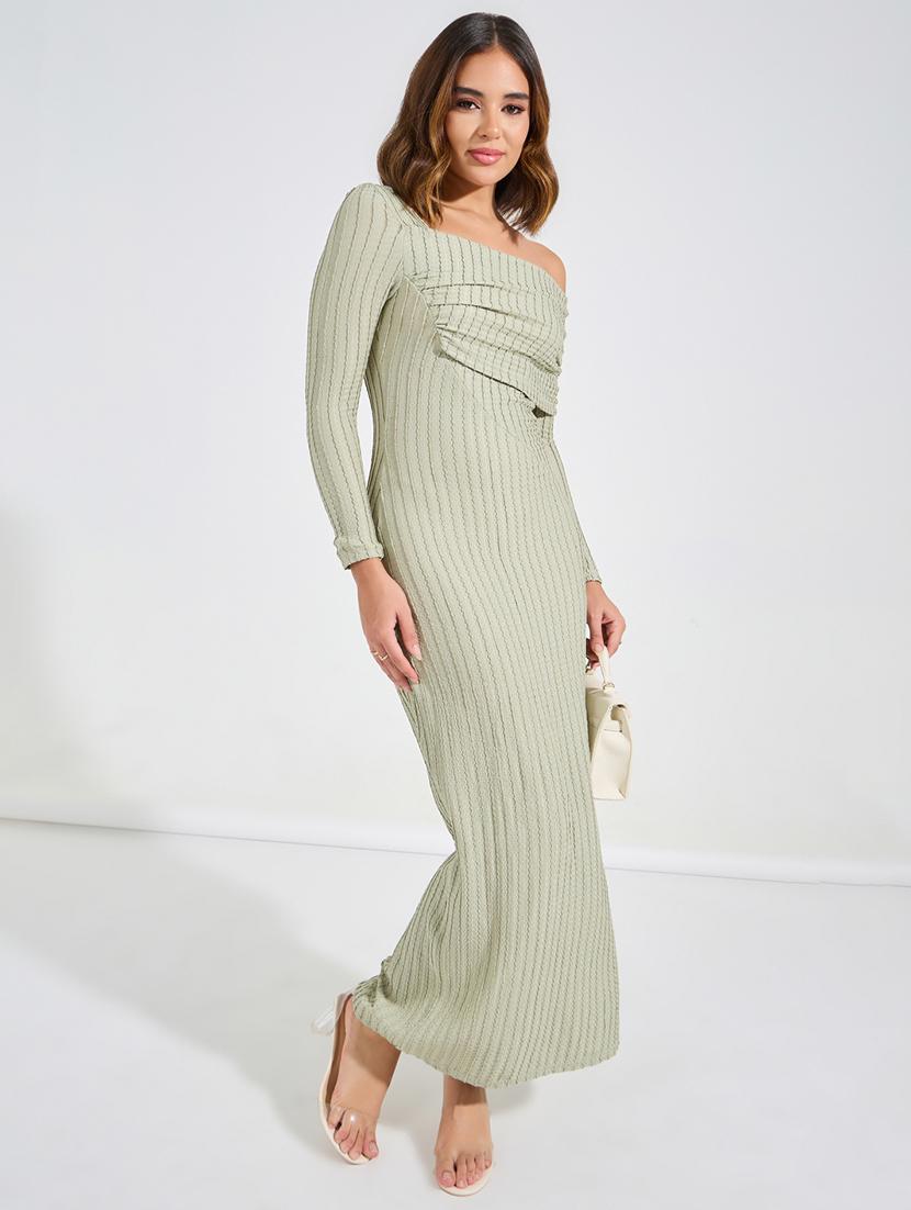 women green polyester sheath dress - 21494335 -  Standard Image - 1