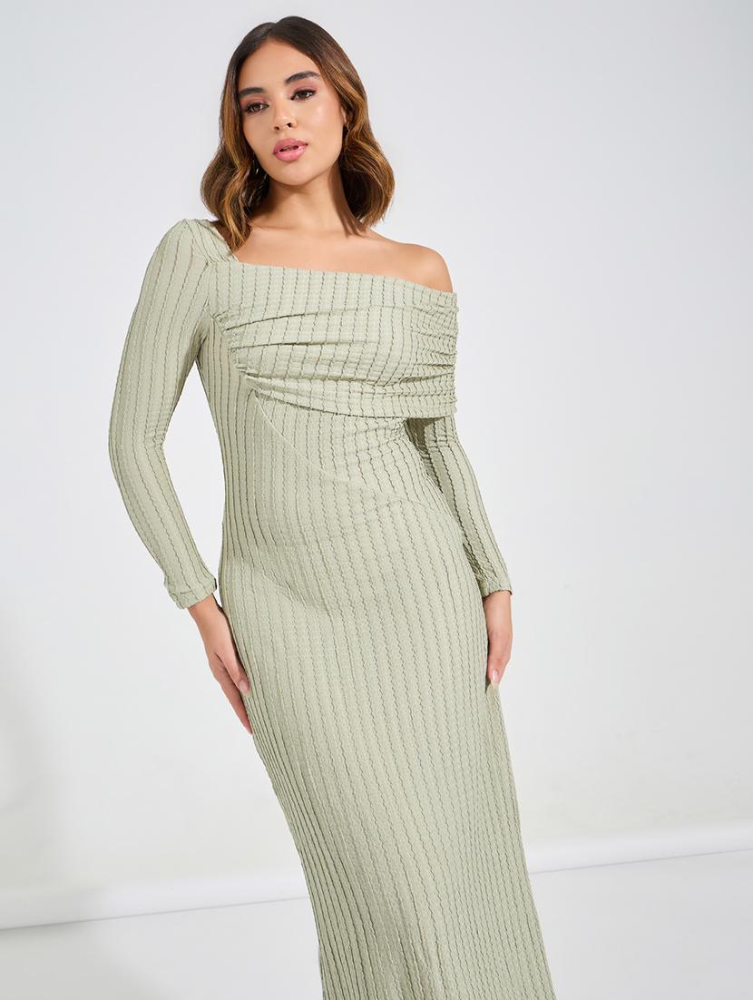women green polyester sheath dress - 21494335 - Standard Image - 4