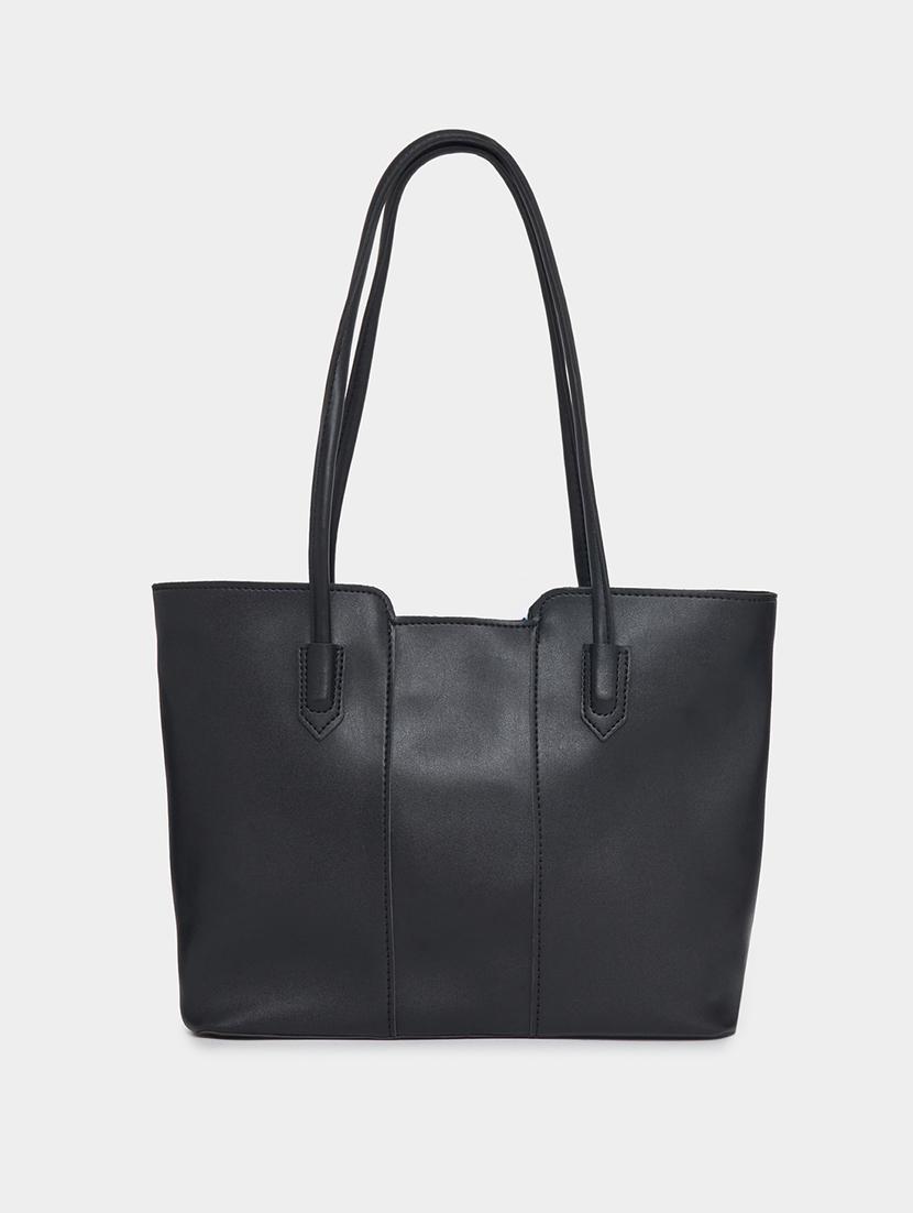 women black pu handbag - 21494353 -  Standard Image - 1