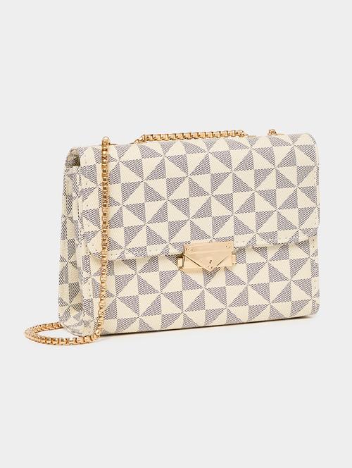 women white pu handbag - 21494362 -  Standard Image - 0