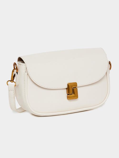 women white pu handbag - 21494381 -  Standard Image - 0