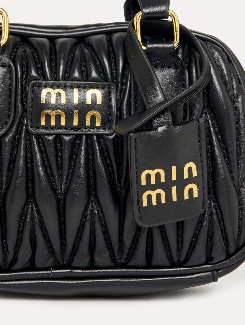 women black pu handbag - 21494398 - Standard Image - 4