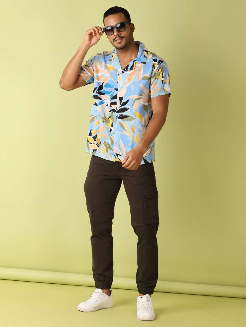 men collared checks casual shirt - 21494535 -  Standard Image - 4