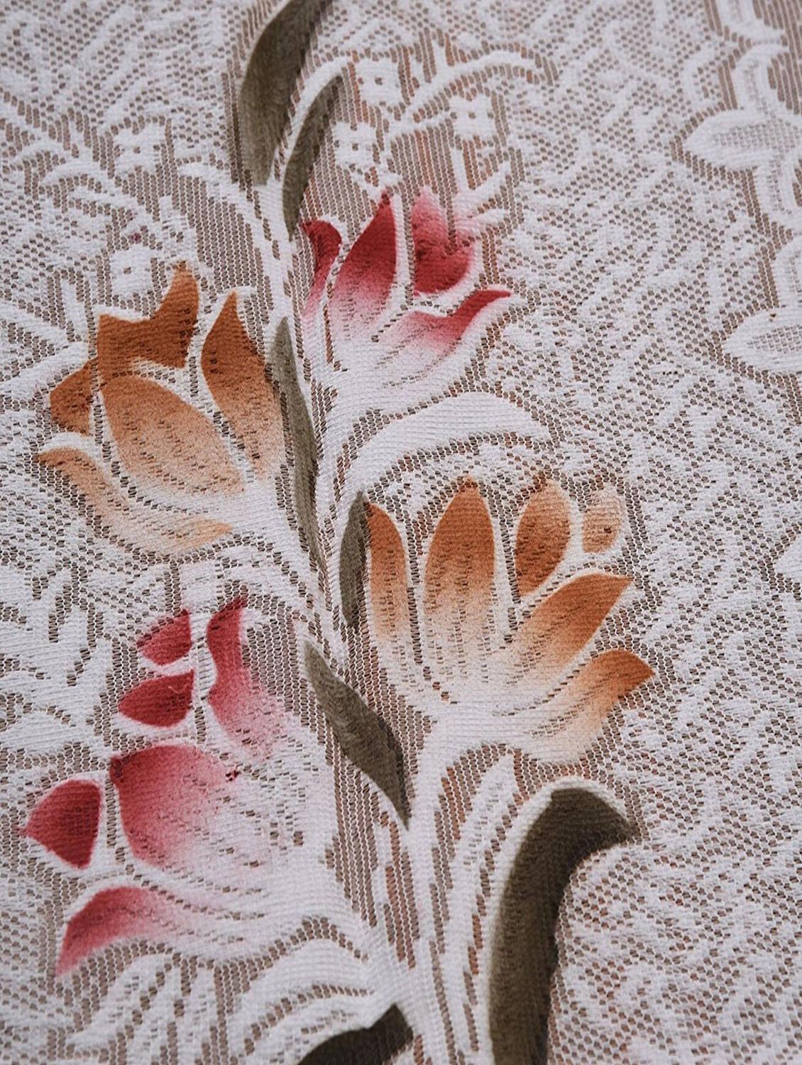 beige printed table cloth - 21494644 - Standard Image - 4