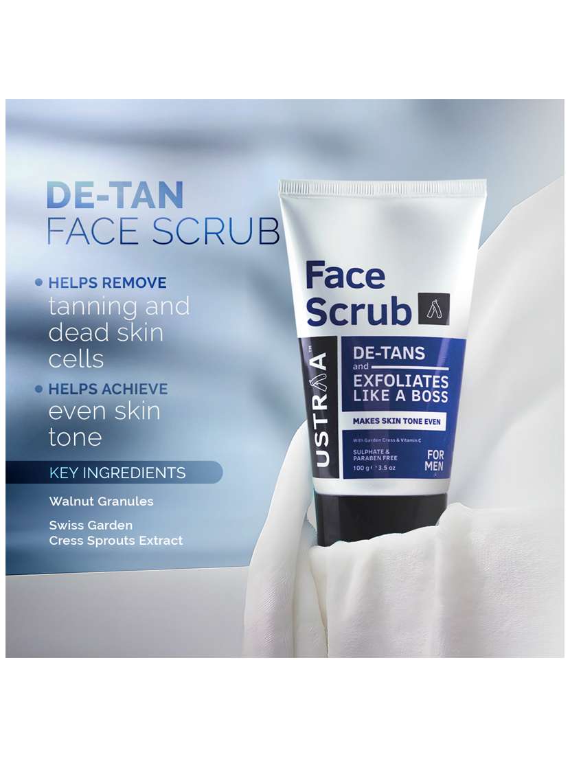 pack of 2 foaming face wash & de tan face scrub set - 21494650 -  Standard Image - 1