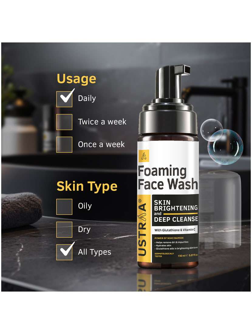 pack of 2 foaming face wash & de tan cream set - 21494651 - Standard Image - 4