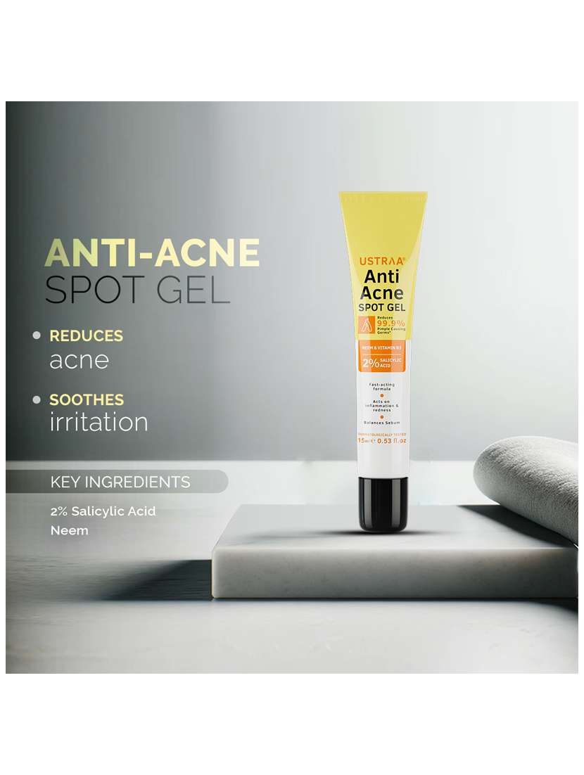 pack of 2 foaming face wash for sensitive skin & anti-acne spot gel - 21494663 - Standard Image - 1